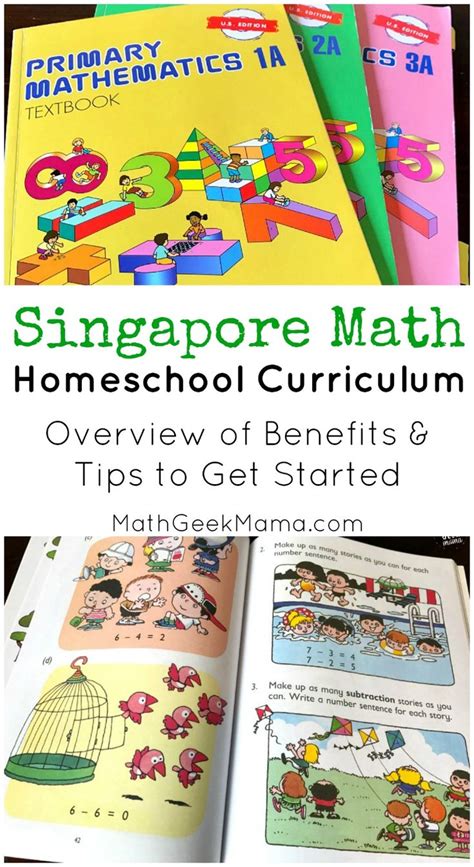 singapore math kindergarten curriculum